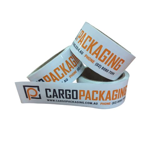 Custom Printed Packaging Tape | Acrylic Packing Tapes - Cargo Packaging