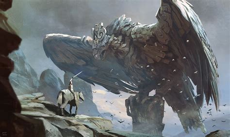 giant, 1080P, fantasy art, creature HD Wallpaper