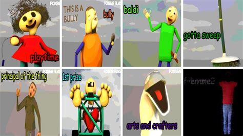 All Characters & Voices v1.3.2 - Baldi's Basics in Education and ...