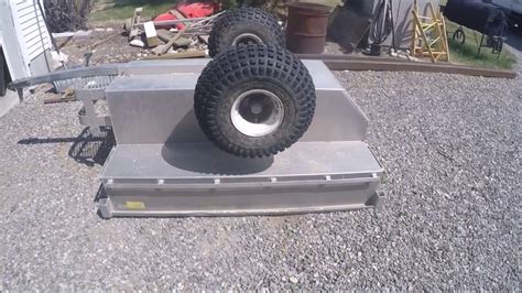 Tub Cart Tandem Axle Conversion - YouTube