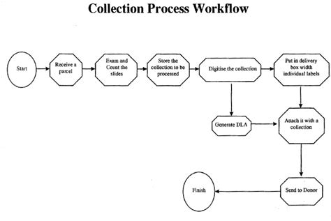 Collection Process Flow Chart Steps