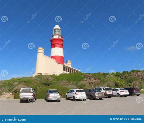 Side View of the Lighthouse at Cape L`agulhas Editorial Image - Image ...