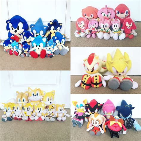 My entire Sonic plushie collection | Sonic plush toys, Plushies, Plush ...