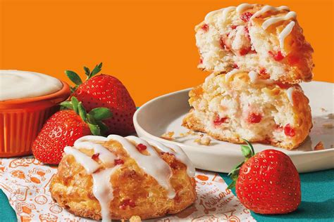 Popeyes Launches Strawberry Biscuits for Dessert