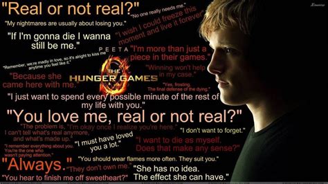 Hunger games quotes, Peeta mellark, Hunger games