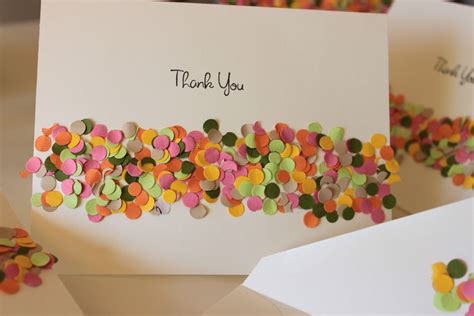 Handmade thank you cards, Cute thank you cards, Dyi crafts