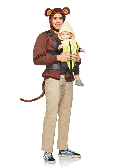 Banana and Monkey Baby Carrier Costume