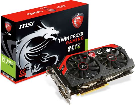 MSI Announces GeForce GTX 770 Gaming 4 GB Graphics Card | TechPowerUp