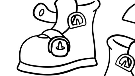 One, Two, Buckle My Shoe - Coloring Page - Mother Goose Club