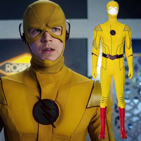 The Flash Season 8 Reverse Flash Cosplay Costume Hallowcos