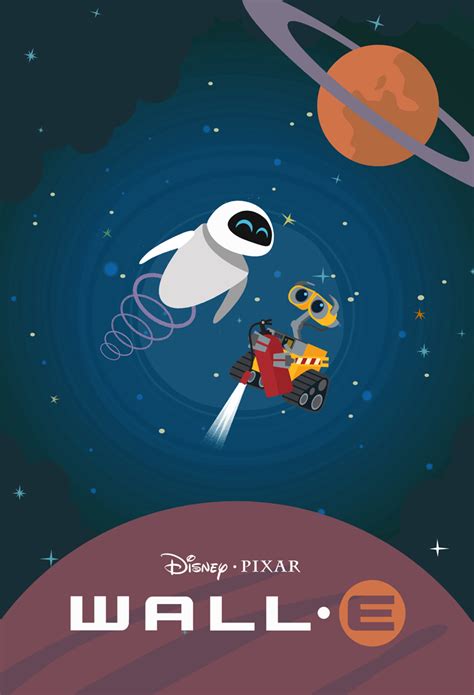 NEW POSTER: Pixar's WALL-E — Laz Marquez