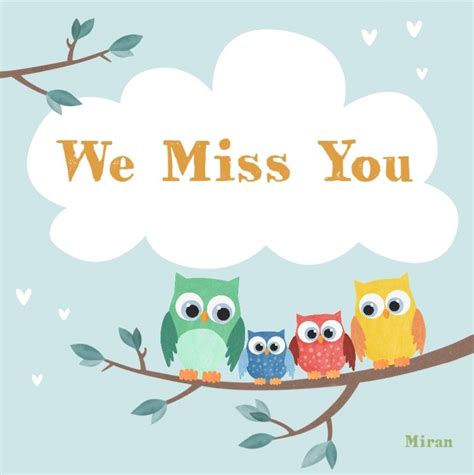 We Will Miss You Cards Printable