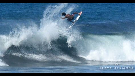 Surfing at Playa Hermosa, Costa Rica October 21, 22 & 23 2019 - YouTube