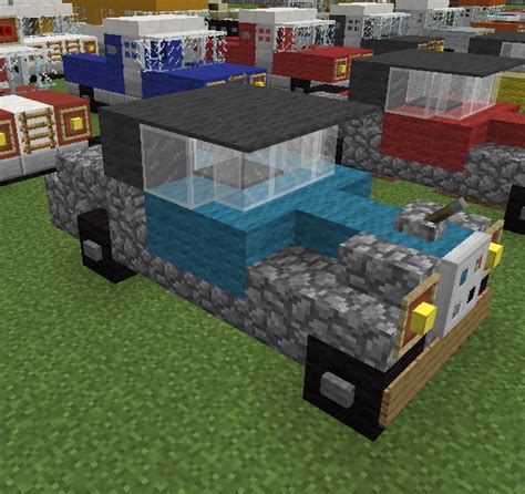 Vintage Car - Blueprints for MineCraft Houses, Castles, Towers, and ...