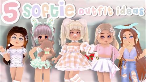 5 Softie Outfit Ideas 🍦 | Royale High Roblox - YouTube