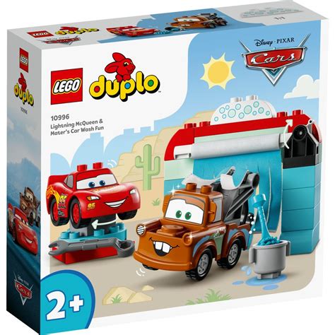 LEGO DUPLO Disney Lightning McQueen & Mater’s Car Wash Fun 10996 | BIG W