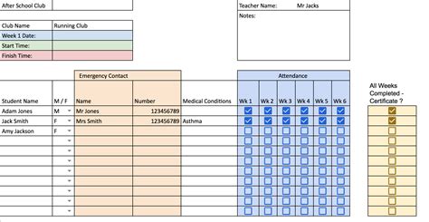 Using Google Sheets New 'CheckBox' Feature For Attendance - MrAdamPE