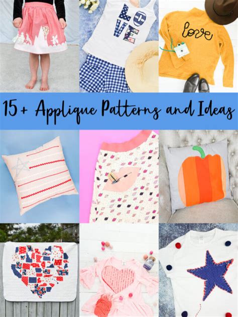 16 Applique Patterns and Ideas Story • Heather Handmade