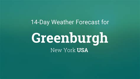 Greenburgh, New York, USA 14 day weather forecast