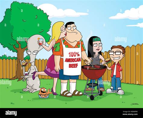 AMERICAN DAD, Rodger, Francine Smith, Stan Smith, Hayley Smith, Steve ...