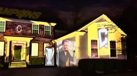 Columbus Crew New Year's light display takes social media by storm