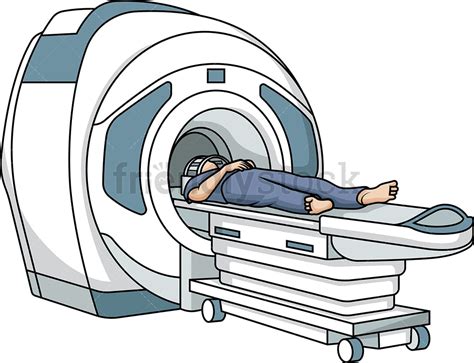 Mri Machine Cartoon