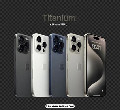 Titanium IPhone 15 Pro Series PNG - Image ID 491042 | TOPpng