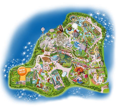 Gardaland Park Map