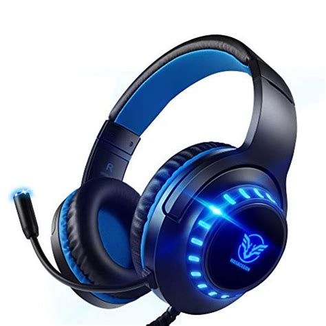 Pacrate Gaming Headset for PS4 PC Xbox One Headset with Microphone ...