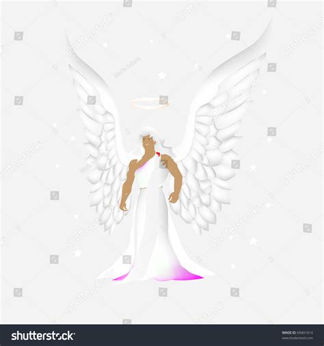 Archangel Chamuel (Archangel Of Love) Stock Photo 69401014 : Shutterstock