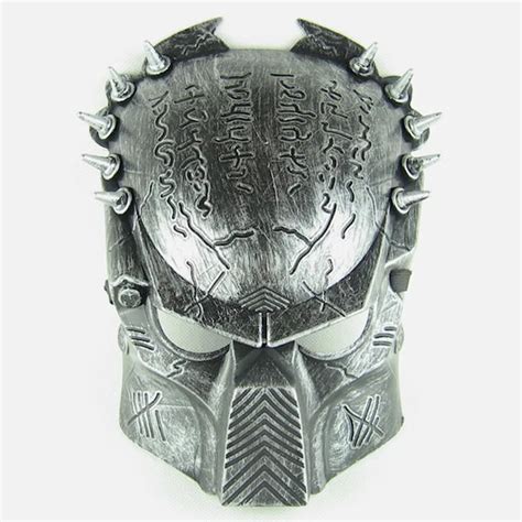 Wholesale Supper Exquisite Replica AVP Predator Mask Metallic Detail ...