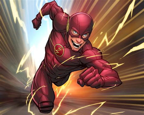 Download Barry Allen DC Comics Comic Flash HD Wallpaper