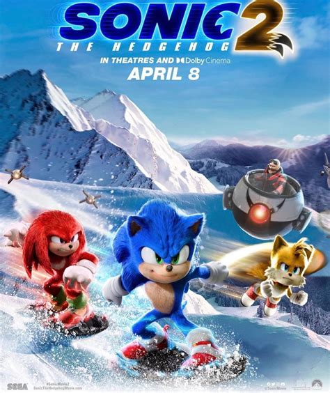 Affiche du film Sonic 2 le film - Photo 34 sur 46 - AlloCiné