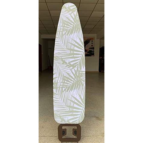 Juvale Cotton Ironing Board Cover and Pad Replacement, White Palm Print ...