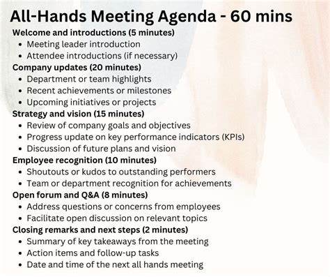 All Hands Meeting: Templates & Tips for Effective Staff Meetings