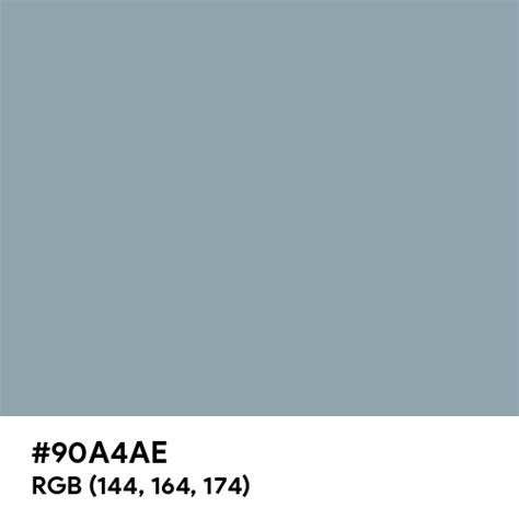 #90A4AE color name is Cadet Grey