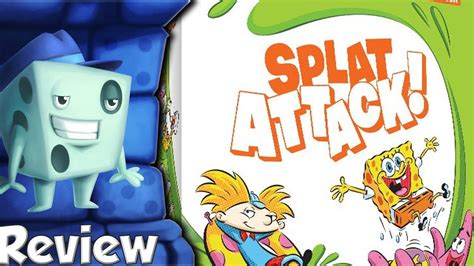 Nickelodeon Splat Attack! Review - Boardgame Stories