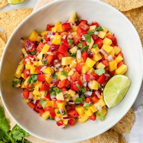 Mango Habanero Salsa Recipe - Healthful Blondie