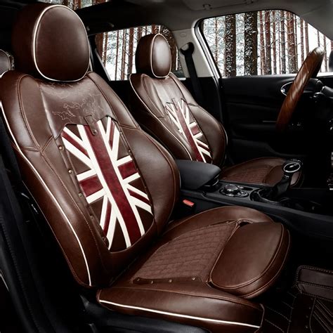 Car Seat Cover Leather Interior Accessories Seat Decoration Protector ...