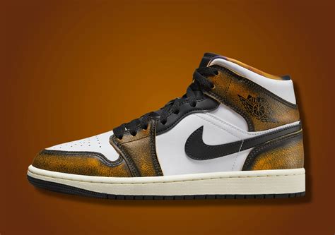 Reveal Taxi Shades On This Air Jordan 1 Mid SE Wear Away - Sneaker News