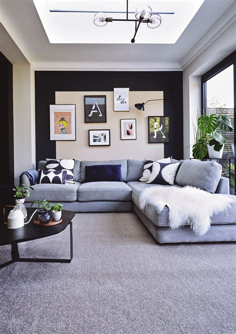 Living Room With Grey Sofa Ideas | Bryont Blog