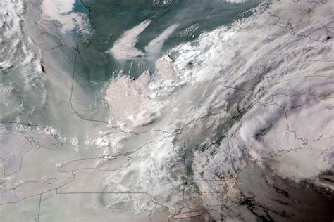 What started the Canada wildfires? All we know as smoke causes air ...