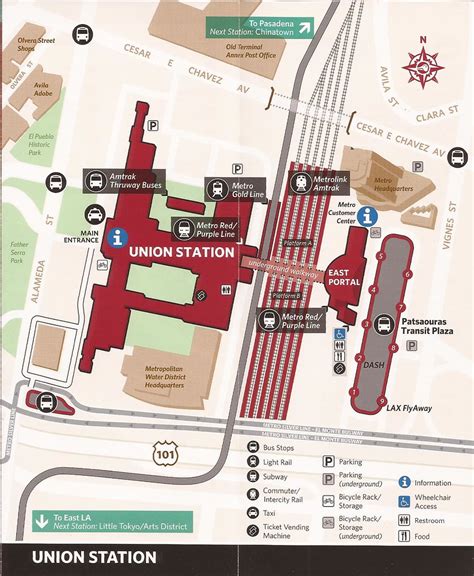 LAUPTguide2000s 04 | Los Angeles Union Station map/guide - c… | mpar21 ...