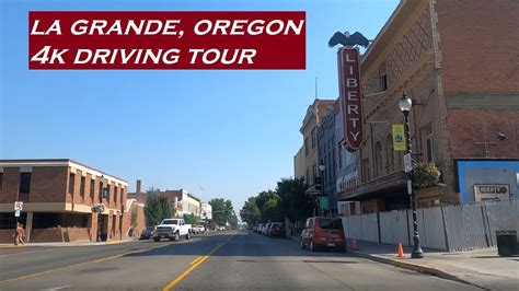 La Grande, Oregon | 4k Driving Tour - YouTube