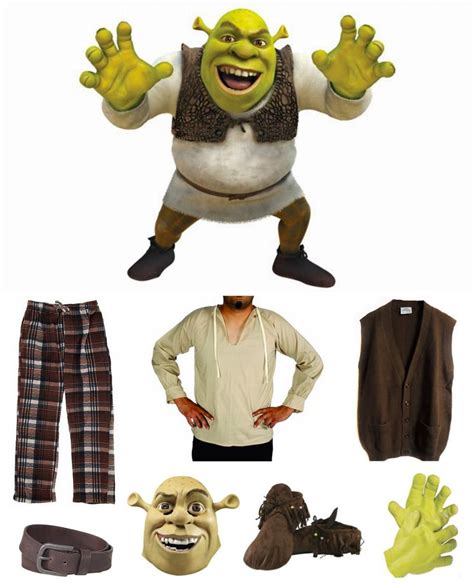 Make Your Own Shrek Costume | Shrek halloween costume, Trendy halloween ...