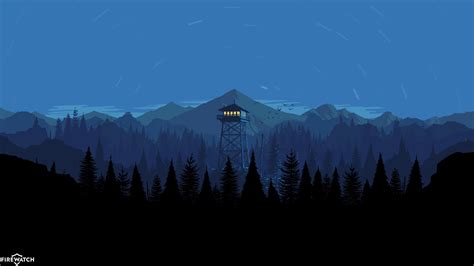 1080p Firewatch Night Wallpaper - Latest Download Wallpaper 456