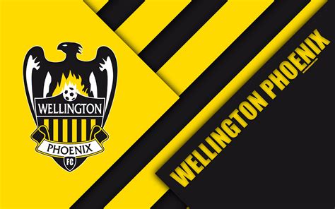 Soccer, Emblem, Wellington Phoenix FC, 4K, Logo HD Wallpaper