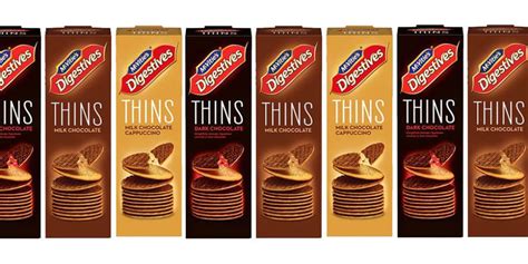 McVitie's just released a 31 calorie Digestive biscuit called Thins