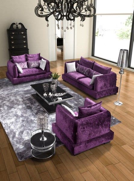 63 best Purple Living Room Ideas images on Pinterest | Living room ...