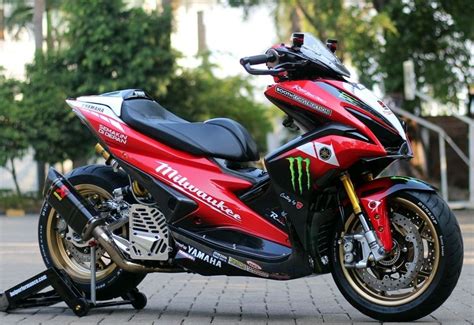 12+ MODIFIKASI YAMAHA AEROX 155 TERBARU - antonkevas